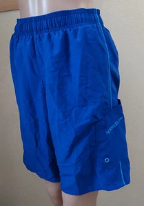 NWT SPEEDO Marina Boys' surf dark blue Swim Trunk/board shorts,size S or XL - Picture 1 of 3