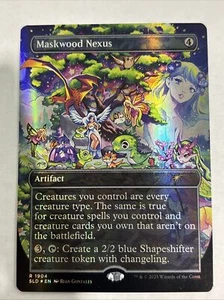 Maskwood Nexus FOIL BORDERLESS NM/M Secret Lair Deck - Picture 1 of 3