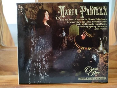 Donizetti: Maria Padilla - McDonall, Jones, du Plessis, Francis - Opera Rara 3CD - Bild 1 von 2