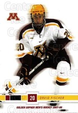 2007-08 Minnesota Golden Gophers #7 David Fischer