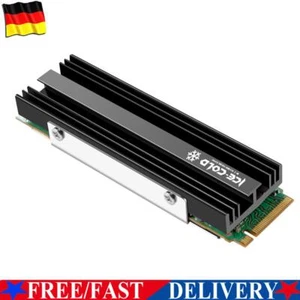M.2 NGFF NVME 2280 SSD Kühlkörper Aluminiumlegierung PC Effizienter Kühler für P - Zdjęcie 1 z 12