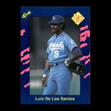 Luis De Los Santos 1989 Classic Travel Kansas City Royals #9 R320J 54