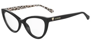 Occhiali da vista MOSCHINO LOVE MOL631 7RM 55 Pattern Black - Picture 1 of 1