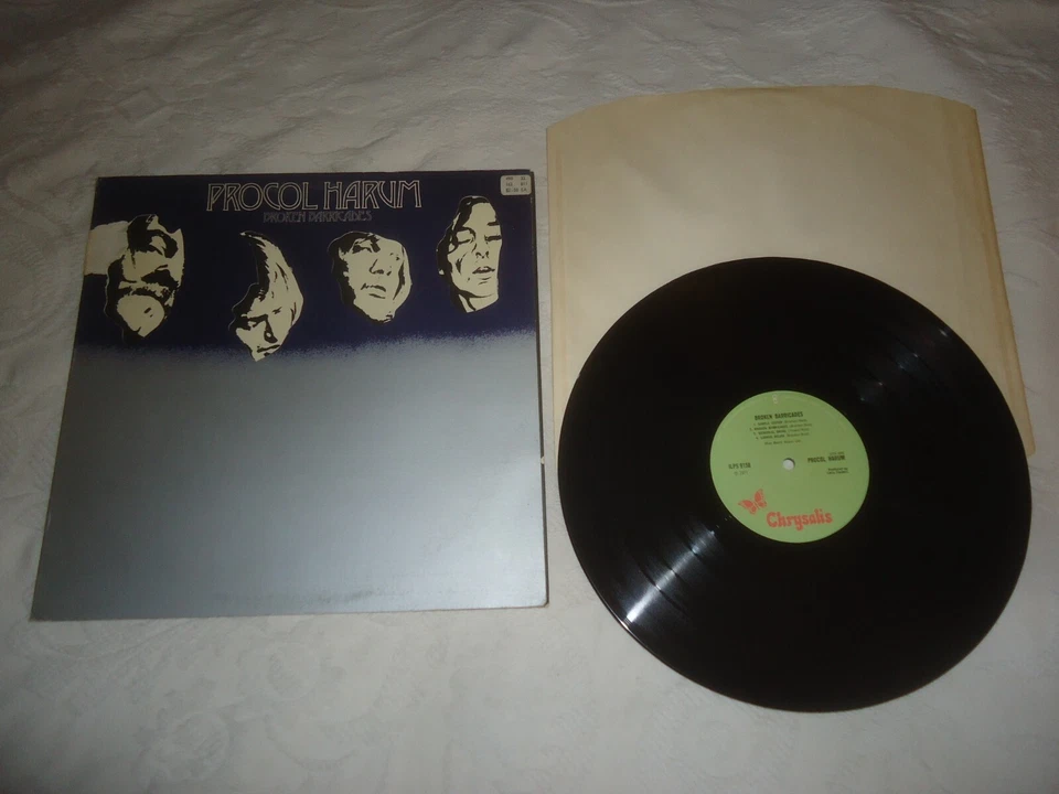 PROCOL HARUM-BROKEN BARRICADES 1971 CHRYSALIS RECORDS UK IMP. ILPS 9158 VG+-VG++ - Image 1 of 1