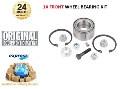 1x Cojinete de rueda eje delantero para VW POLO Variant 1.8 1997-2001 - Imagen 1 de 4