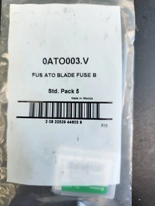 (5 Fuses) 0ATO003.V FUSE AUTO 3A 32VAC/VDC BLADE - Picture 1 of 2