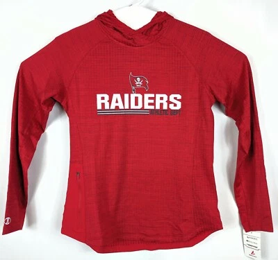 Sudadera con capucha Raiders Red Pirates para mujer mediana Foto 1 de 4