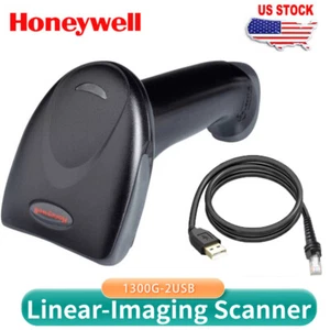 Honeywell 1300G-2USB Hyperion 1300G 1D Single Line IP41 Handheld Barcode Scanner - Picture 1 of 12