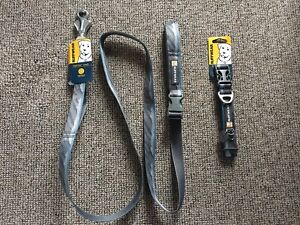 Ruffwear Flat Out Adjustable Dog Lead Leash And Collar Size M Rocky Mountains 