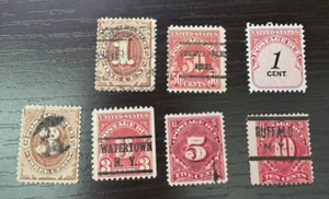 The Heritage Collection of U.S Postage Due Stamps PD-4 (Mystic Stamp Company) - Picture 1 of 4