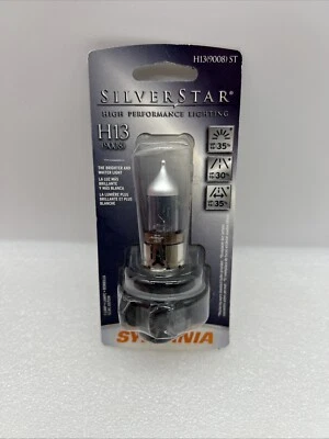 Sylvania Silverstar H13 9008 High Performance Headlight Bulb - Image 1 of 2