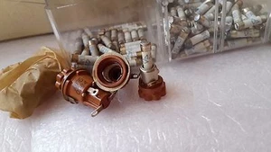 4x DPB Vintage Bakelit Sicherungshalter + 4x Sicherung Keramikgehäuse 0,5A 1A 2A 4A 5A - Bild 1 von 8