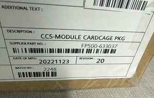 Siemens 500-633037 CC-5 Cardcage Modul - Bild 1 von 1