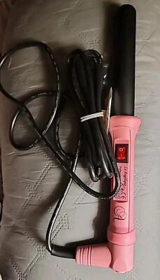 Le Angelique Large Curl Curling Iron Le-10225 25mm Teflon 8 Ft Cord Even Heat - Image 1 of 4