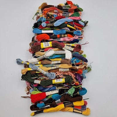 Lot Of 125+ Skeins 0.5lbs Sullivans Embroidery Floss Thread Various Colors - Image 1 of 4