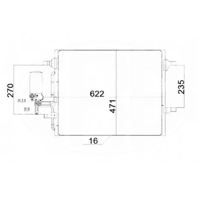 Condensateur CG599G 8G9 119 710 - Image 1 of 2