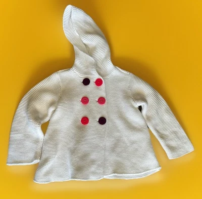 Suéter Cárdigan First Impressions Play Girls Talla 24 Meses 27-30 libras ADORABLE Foto 1 de 4