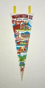 De colección WASHINGTON D.C. BANDERÍN CAPITAL DE LA NACIÓN ~ Monumento conmemorativo Casa Blanca - Imagen 1 de 10