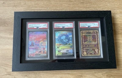 Rahmen,  Display für gegradete Sammelkarten (Pokémon, One Piece etc.) PSA - Bild 1 von 3