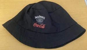 NUEVO COLECCIONABLE JACK DANIELS & COCA COLA NEGRO RARO SOMBRERO CUBO VERANO SOMBRERO PARA EL SOL - Imagen 1 de 12