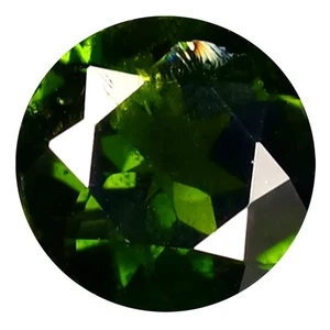 1.91 ct Stunning Roun8.03 x 7.96mm) Unheated Natural Green Chrome Diopside - Picture 1 of 1