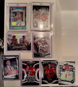 2024 Bo Nix Optic Topps Chrome Cosmic Finest Panini NFL Rookie Card Lot Broncos - Picture 1 of 13