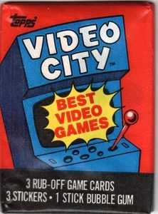 1980's Video City Video Game Trading Card Pack (LAST ONES) - Picture 1 of 4