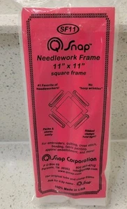 Q-SNAP Embroidery Cross Stitch Needlework Frame 11" x 11" USA - Picture 1 of 2