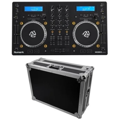 Numark Mixdeck Express Premium DJ Mixer/Controller w/ Dual CD/USB + Travel Case - Image 1 of 2