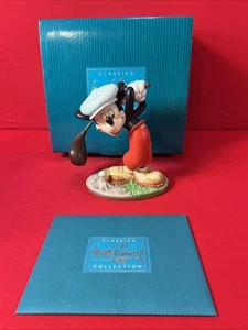 WDCC "What a Swell Day for a Game of Golf" Mickey from Canine Caddy in Box COA - Picture 1 of 7