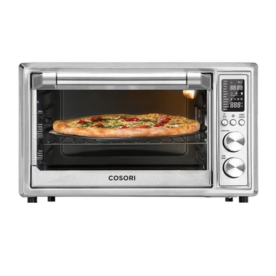 Cosori 32 Quart Smart Air Fryer Toaster Oven, Rotisserie, Stainless, NEW - Image 1 of 4