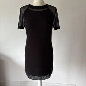 Ladies Abbey Clancy Dress Size 8/10 Body Con Style Black - Picture 1 of 13