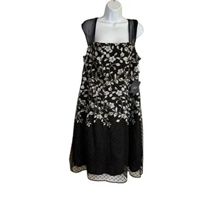 ADRIANNA PAPELL Fit and Flare Kleid. Größe 16. Neu mit Etikett. - Bild 1 von 5