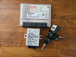 BMW E46 E39 M54b30 ECU EWS MS43 EWS SIEMENS 5WK90017 MANUAL GEARBOX - Picture 1 of 1