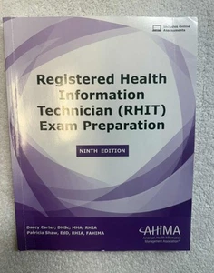 Registered Health Information Technician (RHIT) Exam Preparation, Ninth Edition - Picture 1 of 5