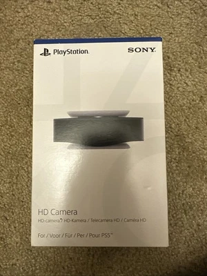 Sony HD Camera for PlayStation 5 - White/Black - New & Sealed - Image 1 of 4