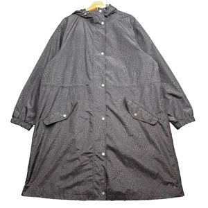 JOULES Raincoat UK 18 TENBY Waterproof Leopard Animal Print Packable Tiger Camo - Picture 1 of 15