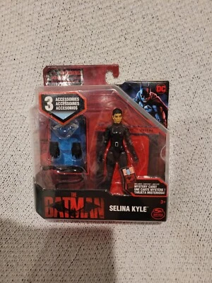 Figura de acción The Batman DC Comics Selina Kyle (Catwoman) 3,75 nueva Foto 1 de 2
