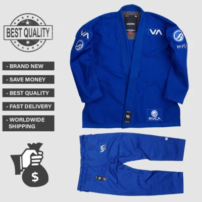New Blue Jiu Jitsu Suit Batch# 60 Best Selling Shoyoroll RVCA BJJ Gi With Bag