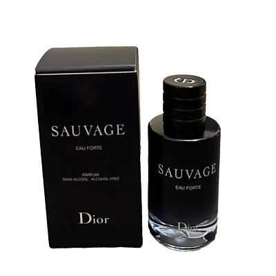 DIOR Sauvage Eau Forte Parfum мини путешествий сплэш 10 мл.34 / 0,34 унций новый в коробке - Изображение 1 из 4