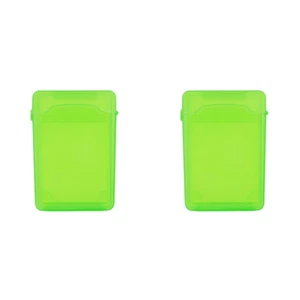 3.5 Inch IDE SATA HDD Hard Drive Disk Storage Box Plastic HDD Caddy Case(Green) - Picture 1 of 12