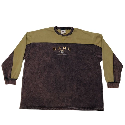 Vintage St. Louis Rams Sweatshirt Adult 3XL Cover