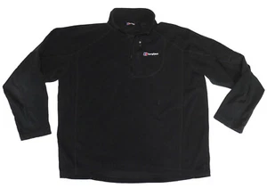 Berghaus Mens Navy Blue XL Fleece Jacket Coat Full Zip Warm Outdoor Hiking - Picture 1 of 3