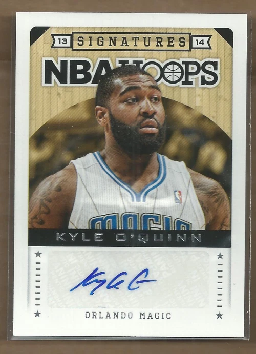 2013-14 Hoops Autographs #50 Kyle O'Quinn Auto - NM-MT - Image 1 of 1