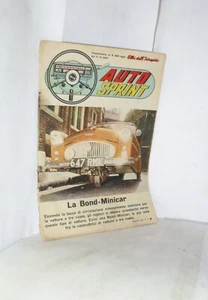SPRINT CAR - SUPPLEMENT 869 ALBI DELL'INTREPIDO - SEPTEMBER 11, 1962 - BOND MINICAR - Picture 1 of 3