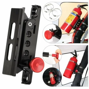 Car Fire Extinguisher Holder Mount Bracket Adjustable For Jeep Wrangler 2007-21 - Picture 1 of 8