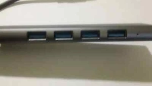 Anywhere Cart USB Hub 4 Port 3.0 Aluminium NEU ungeöffnete Verpackung - Bild 1 von 5