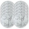 Lot of 10 - 2021 $1 American Silver Eagle 1 oz Brilliant Uncirculated