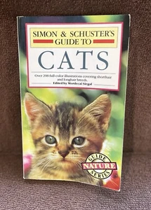Pre Owned Vintage Simon & Schuster’s Guide To Cats Paperback Book 1983 - Picture 1 of 5