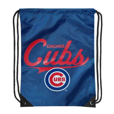 NEW Baseball Licensed Chicago Cubs Backsack Team Spirit 17.5" x 13" Cover